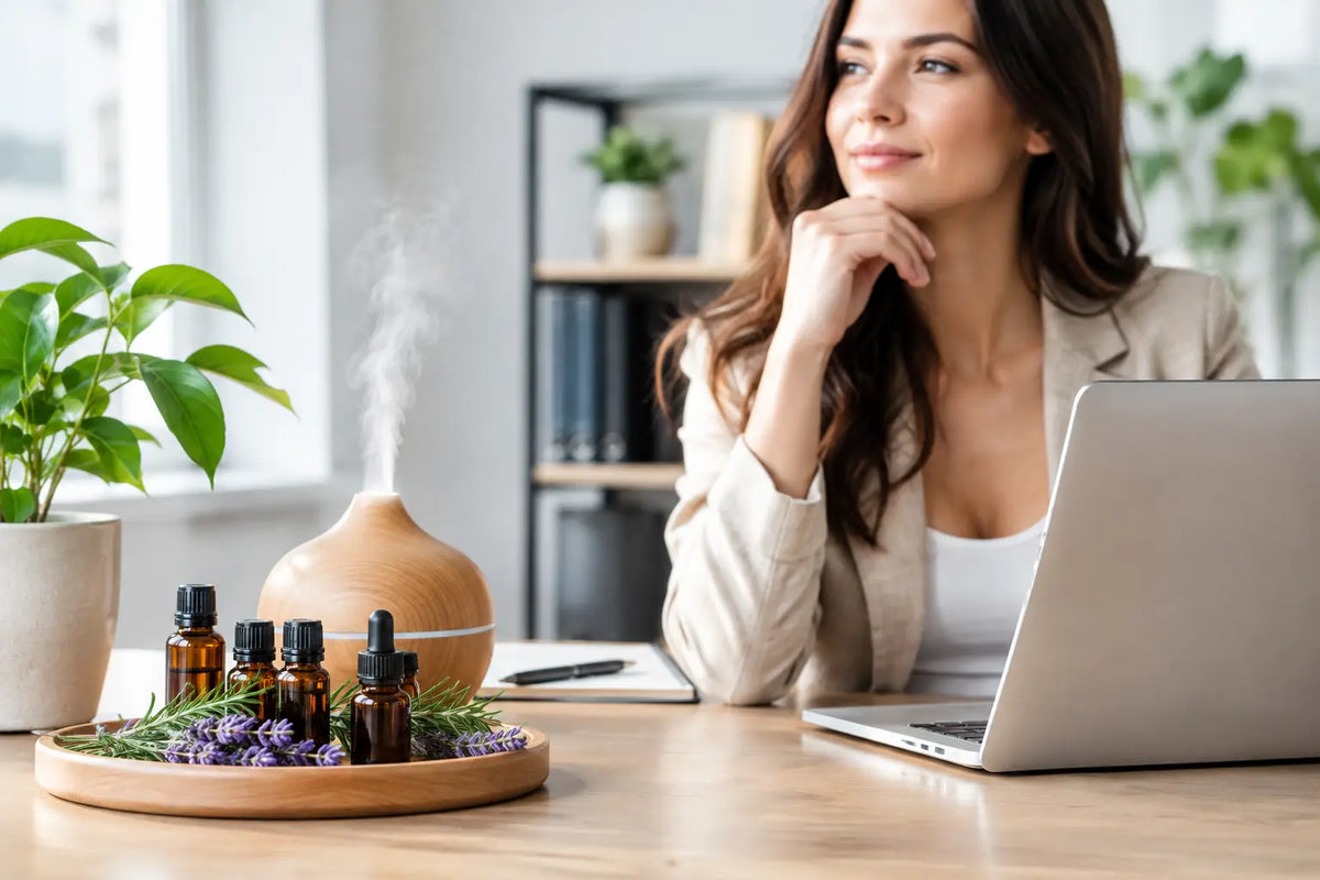 Essential Oils for Mental Clarity at Work