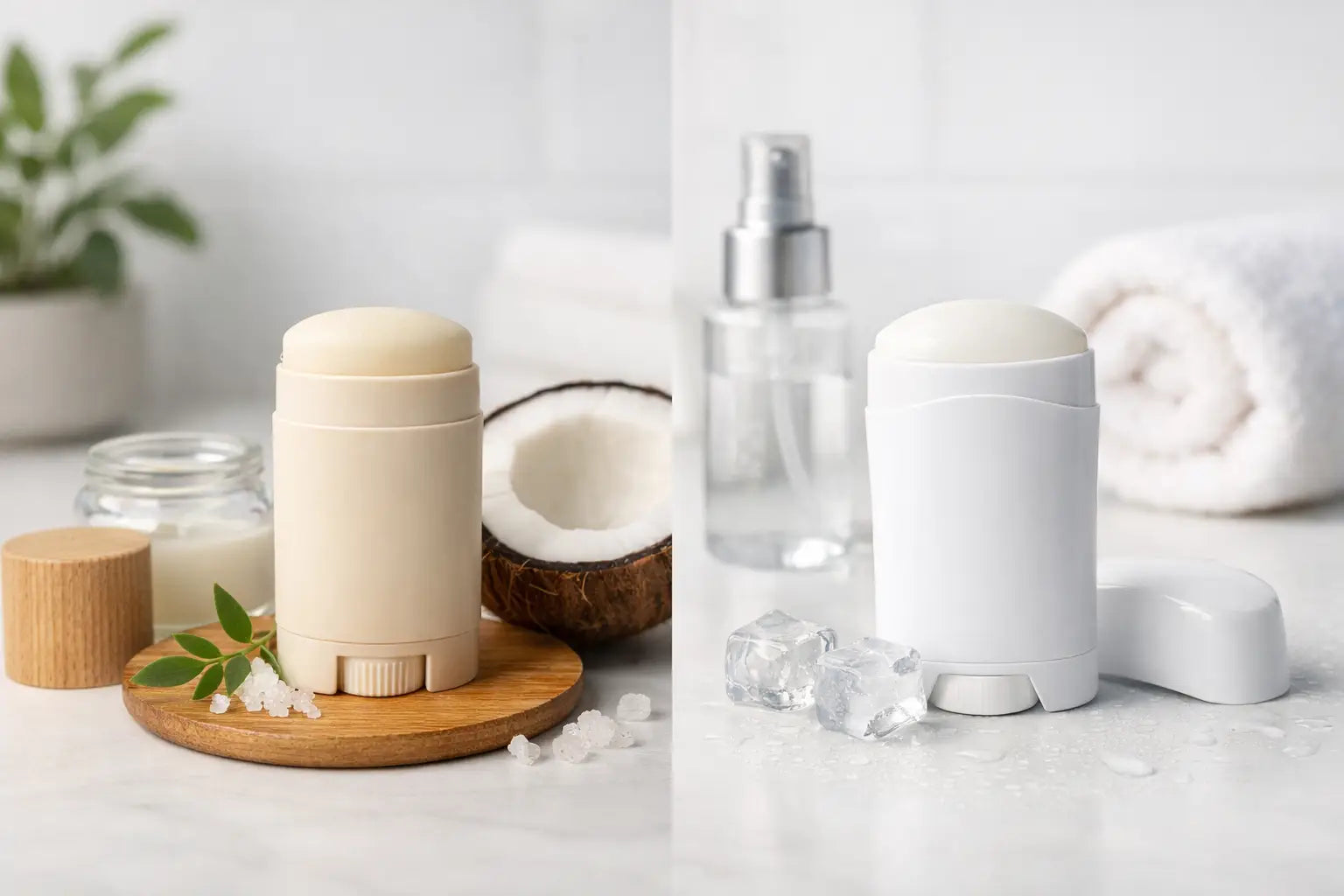 Natural Deodorant vs Antiperspirant