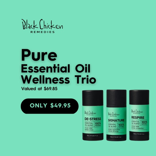 Essential Oil Wellness Trio