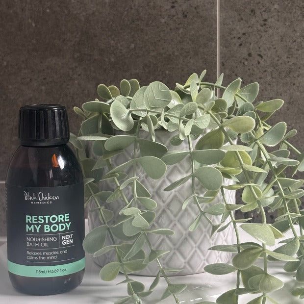 Nourishing bath oil