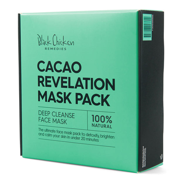 Natural & Organic Cacao Face Mask Pack