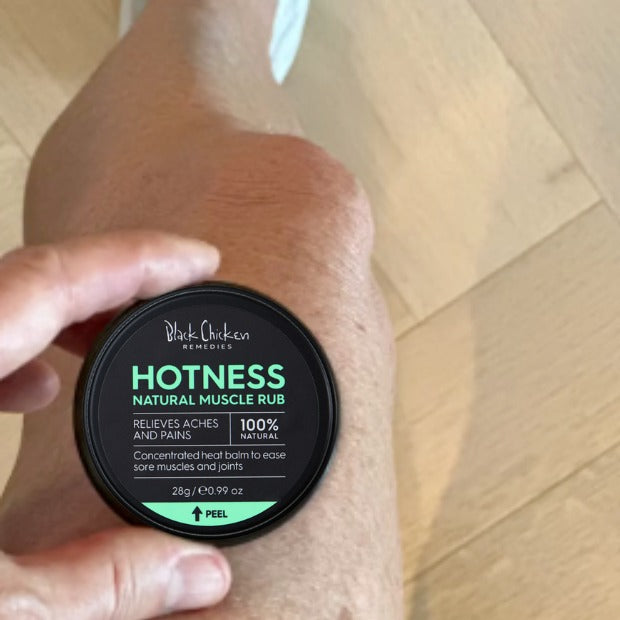 Deep heat alternative for muscle aches and strains