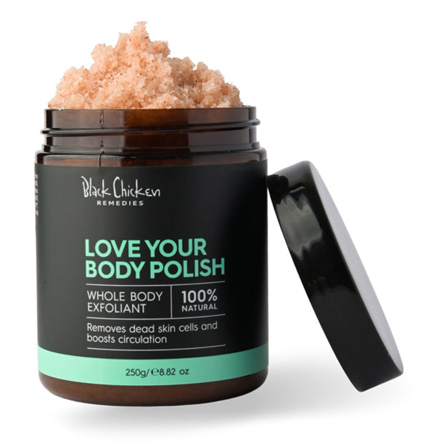 Natural whole body exfoliant 