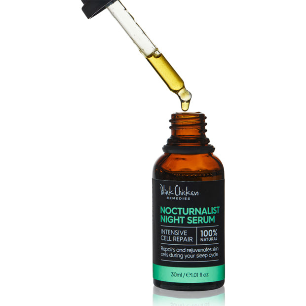 Night face serum to repair and hydrate