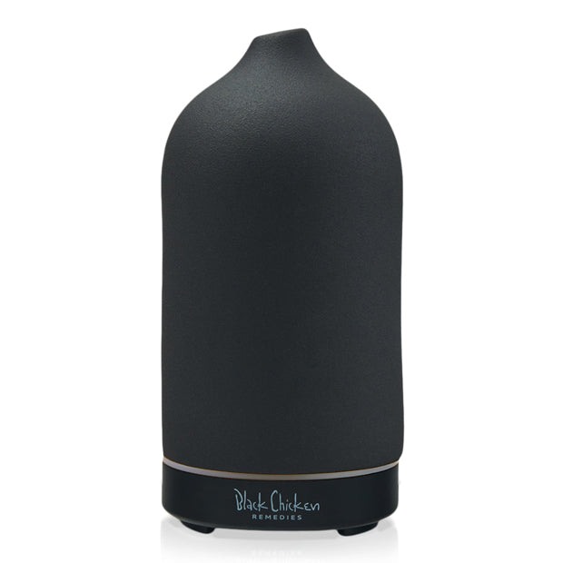 Black Ceramic Ultrasonic Essential Oil Diffuser