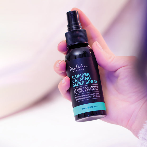 calming essential oil pillow spray