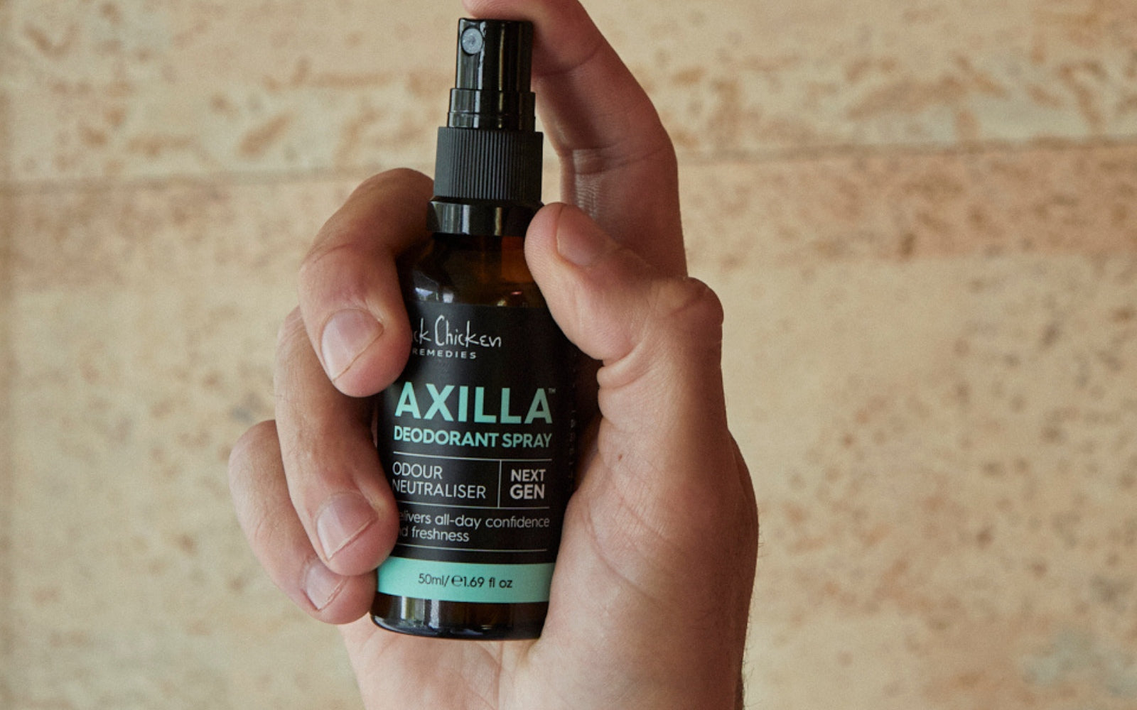 Deodorant spray