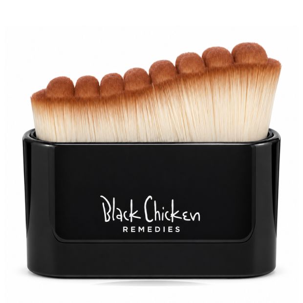 Ayurvedic ritual of dry brushing
