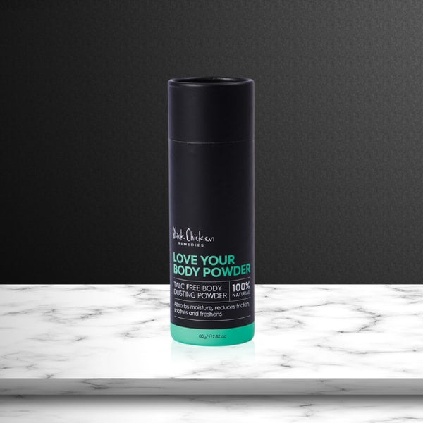 Love Your Body Powder - Talc Free Body Dusting Powder - Black Chicken ...