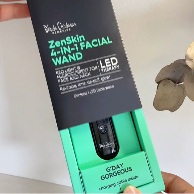 Transform your complexion with ZenSkin 4-in-1 Facial Wand for radiant skin