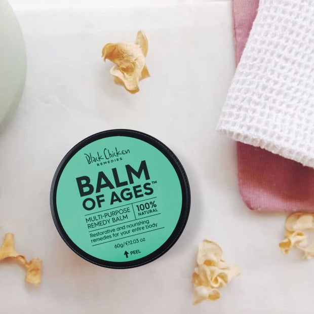 Healing balm for cracked heels: Restores softness and smoothness