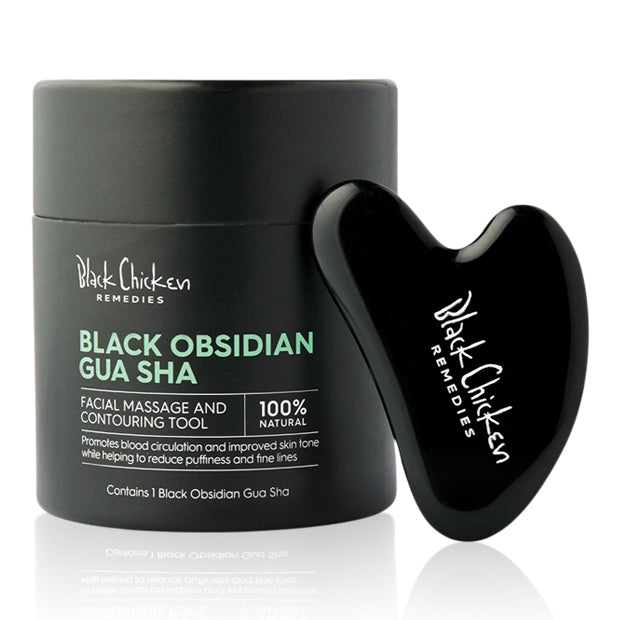 black obsidian Gua sha