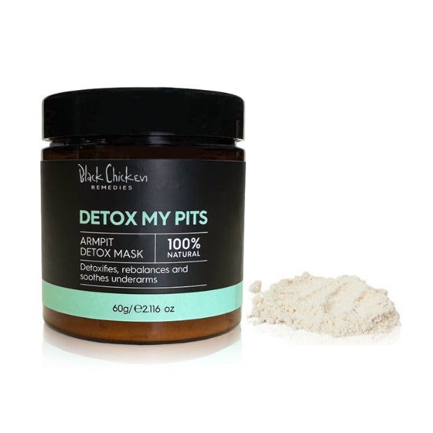 Detox armpits naturally with our unique, skin-friendly mask