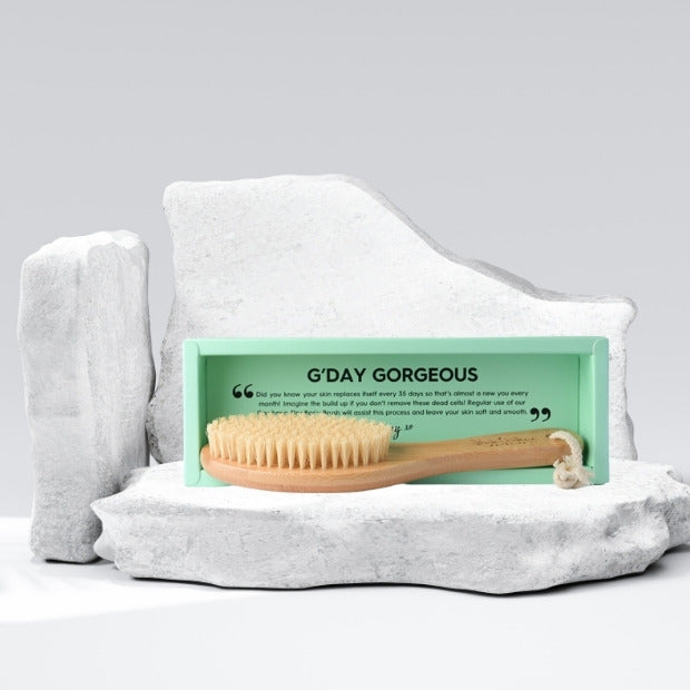 Dry Brush for body, a traditional Ayurvedic self-care ritual