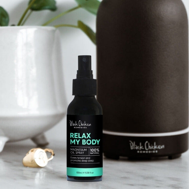 Ease tension and promote deep sleep with natural magnesium oil