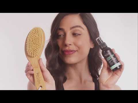Skin Brush for dry body brushing, promoting healthier-looking skin